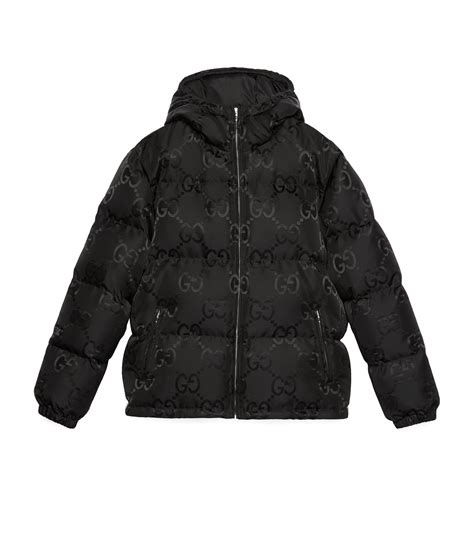 gucci puffer coat replica|Gucci short puffer jacket.